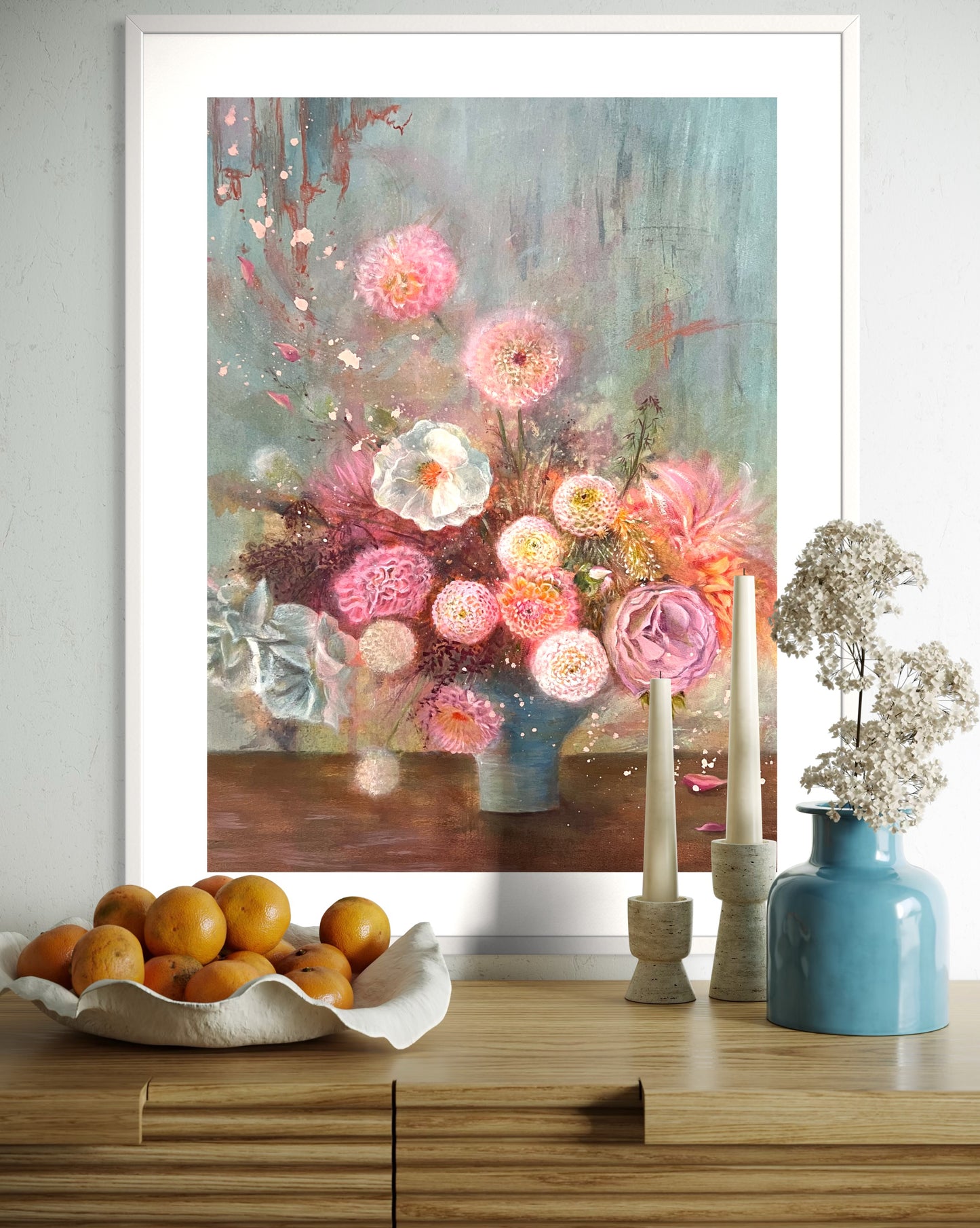 Floral Melody (Paper Print)