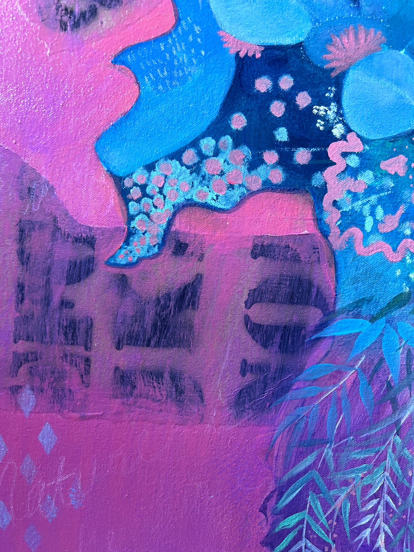 All The True Knowledge (Original On Canvas)