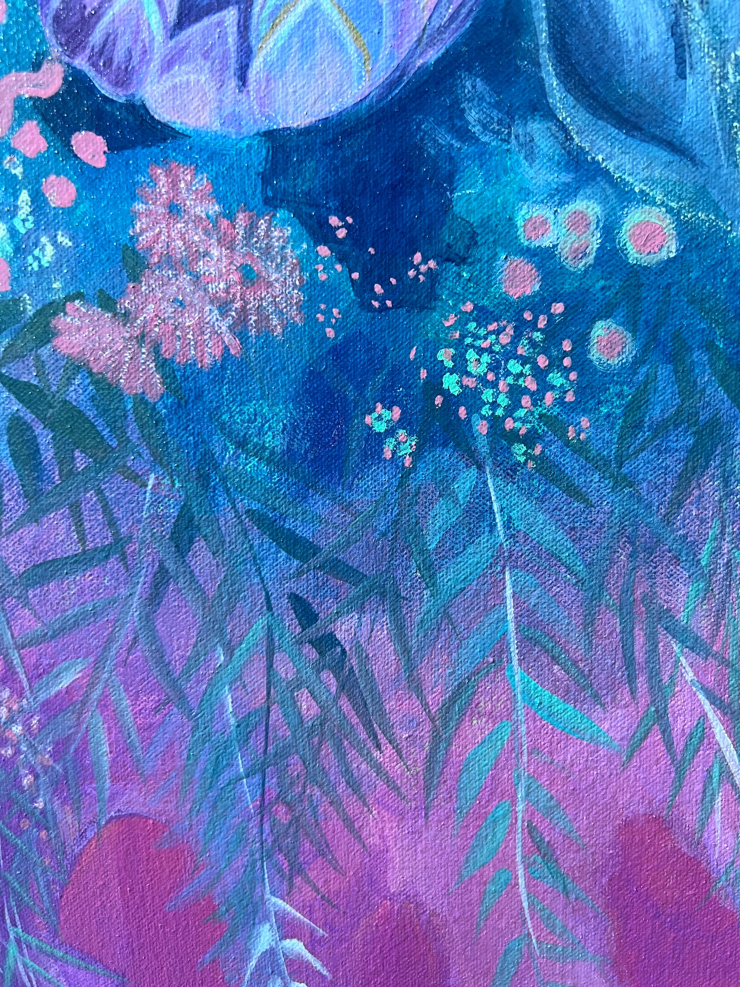 All The True Knowledge (Original On Canvas)
