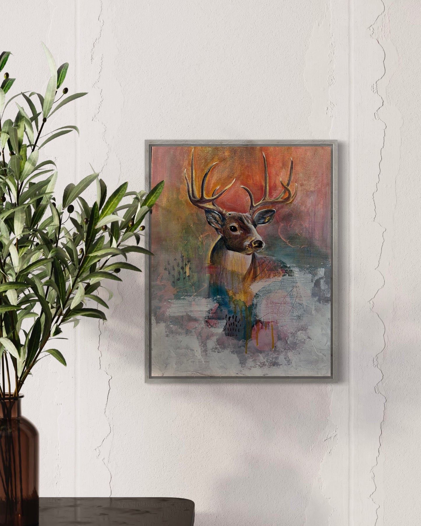 Golden Grace (Original On Canvas)