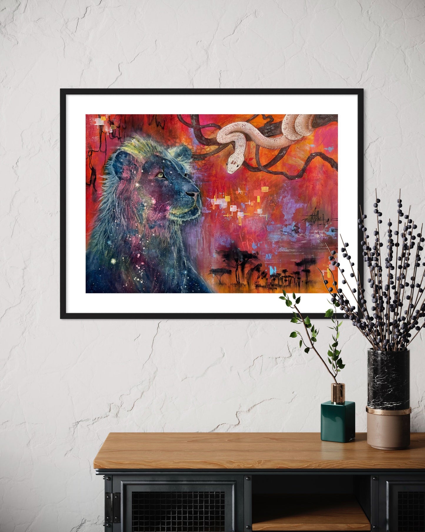 Celestial Connection (Original On Paper)