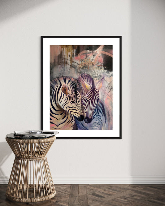 Two To Tango Artistic Paper Print