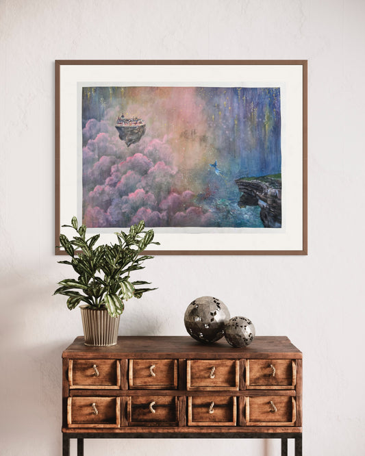 Wings of Hope (Original On Paper)