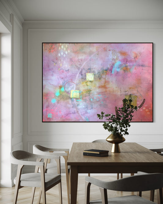 Spring in Kyoto (Canvas Print)