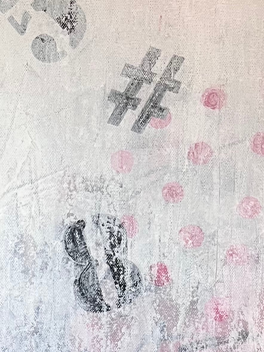 Beyond the Boundary: Zoe (Original On Canvas)