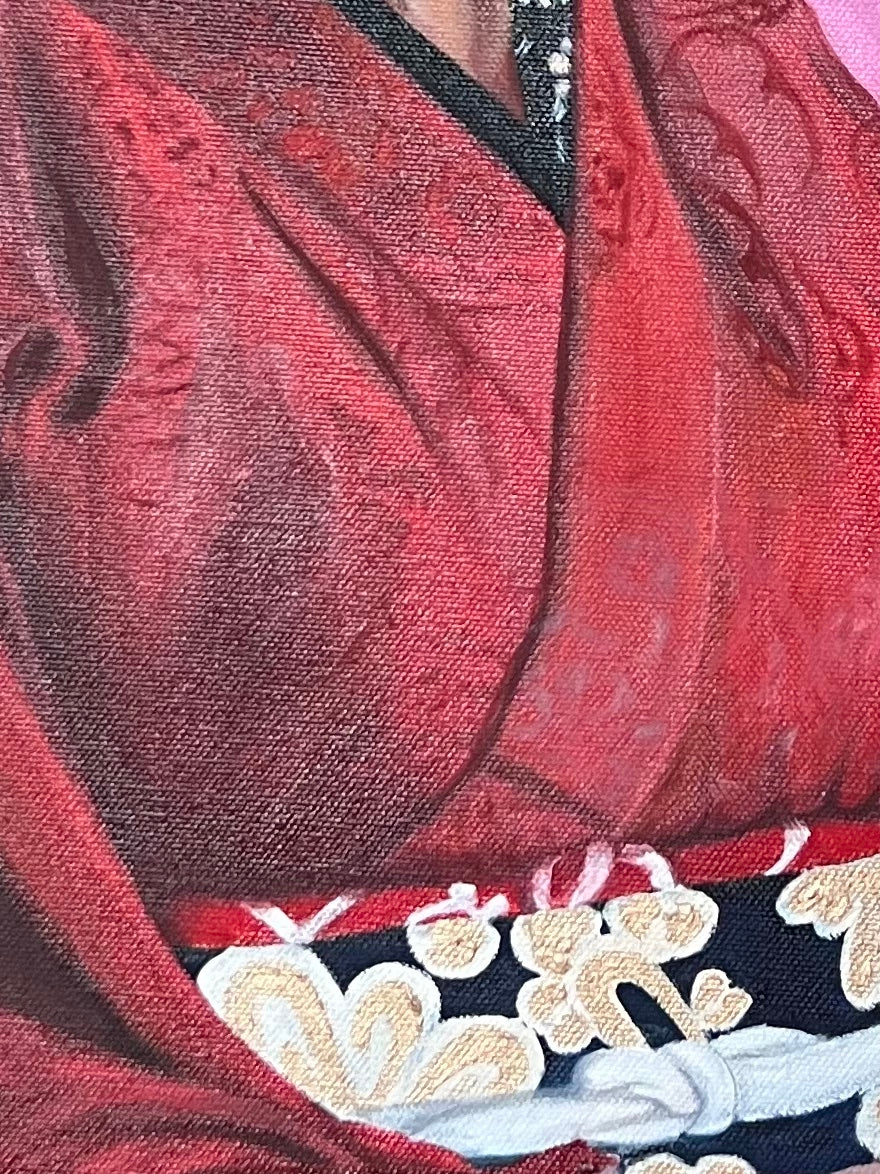 Beyond the Boundary: Zoe (Original On Canvas)