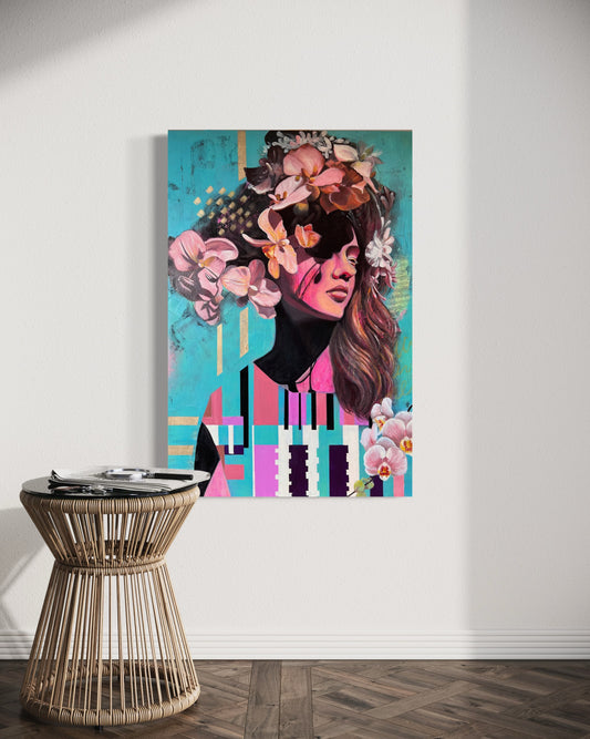 Music Is In Me (Original On Canvas)