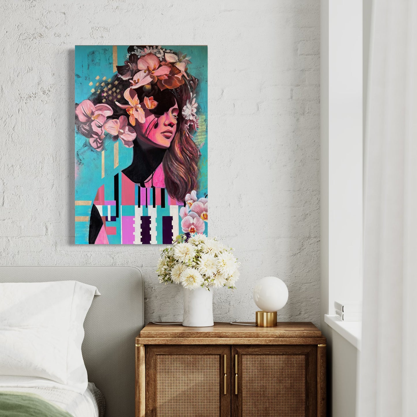 Music Is In Me (Original On Canvas)