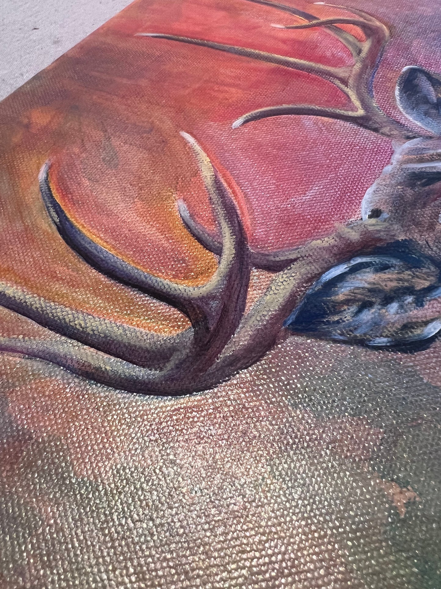 Golden Grace (Original On Canvas)