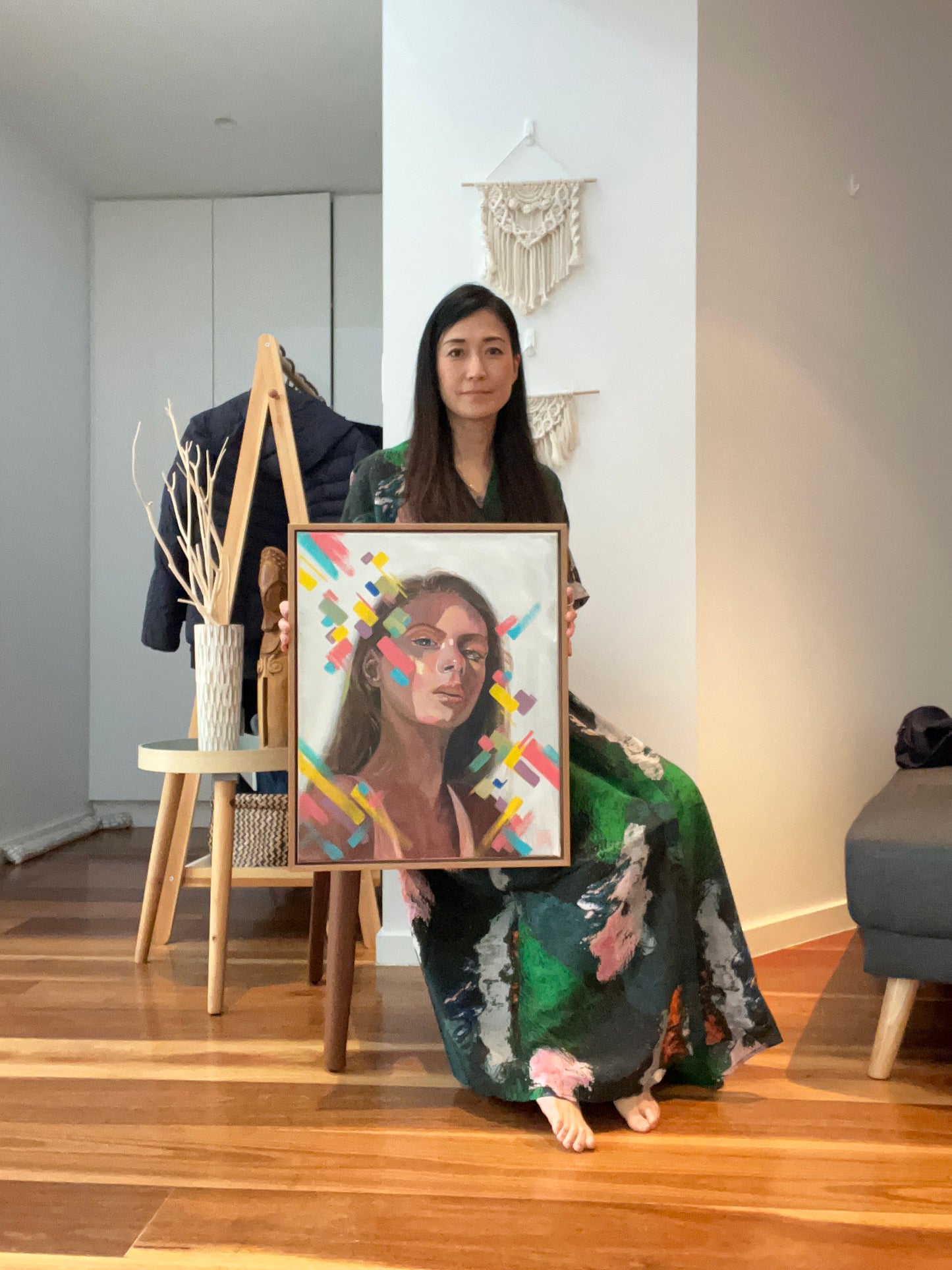 Vivid Gaze (Original On Canvas)