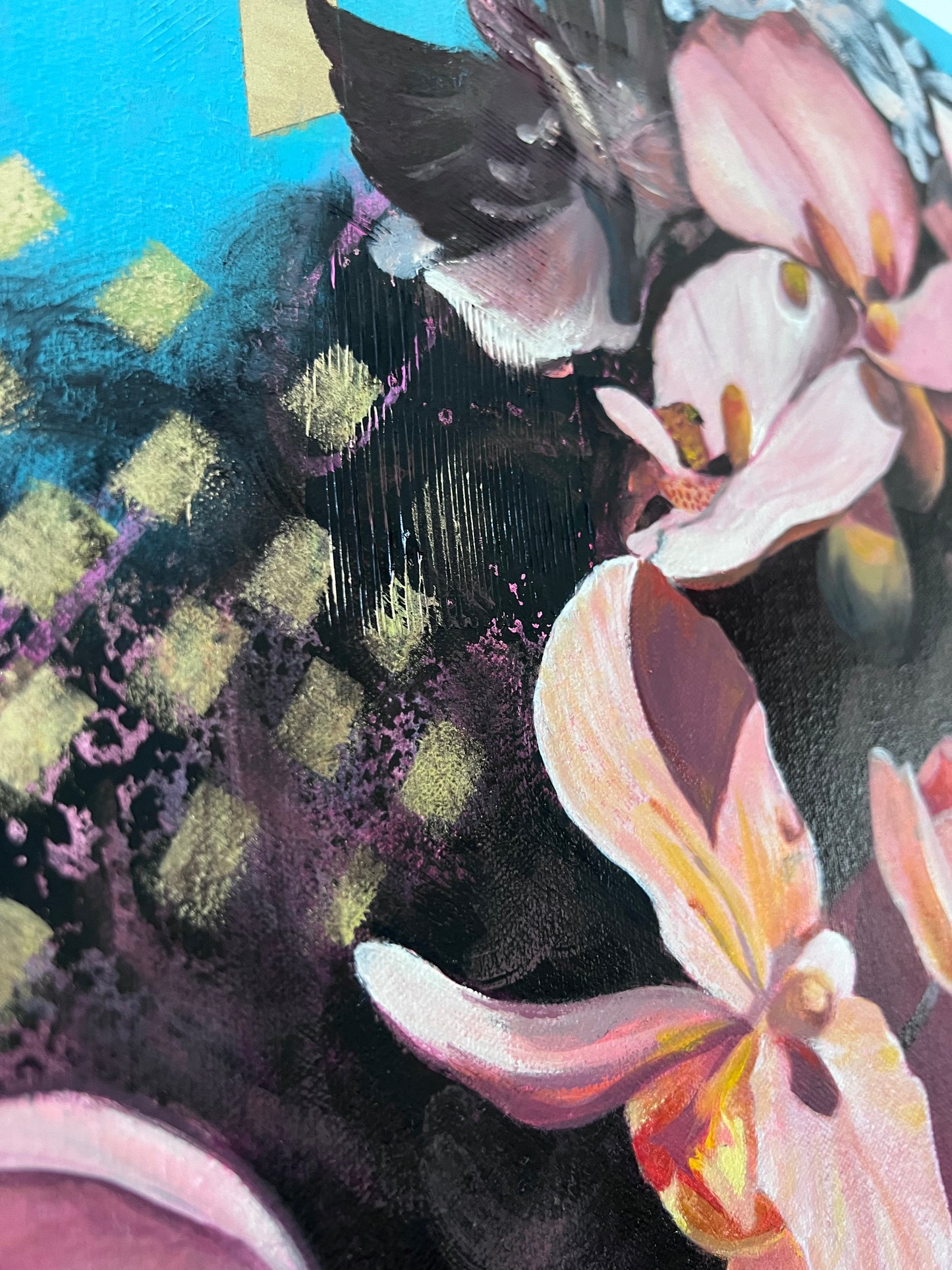 Music Is In Me (Original On Canvas)