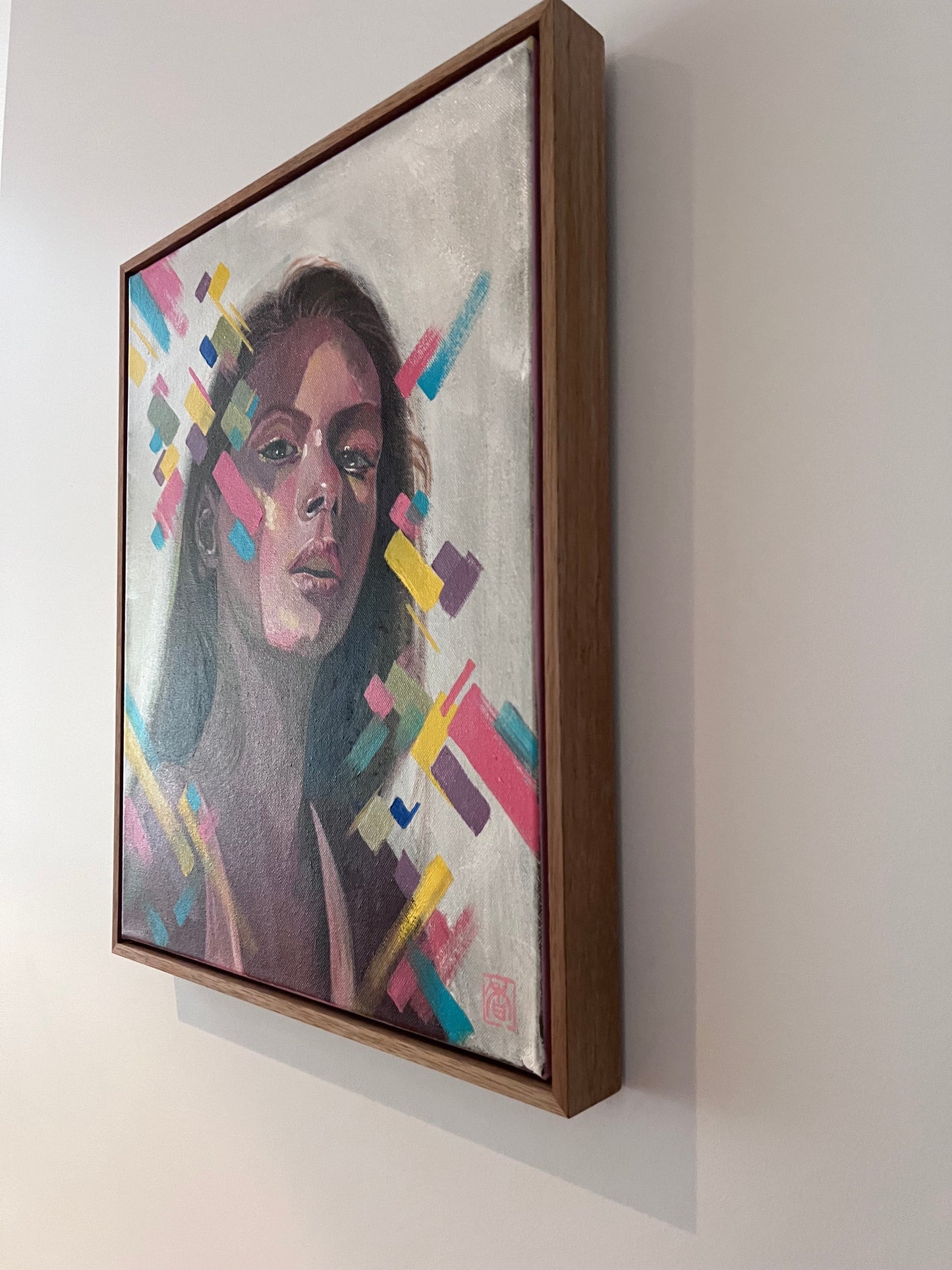 Vivid Gaze (Original On Canvas)