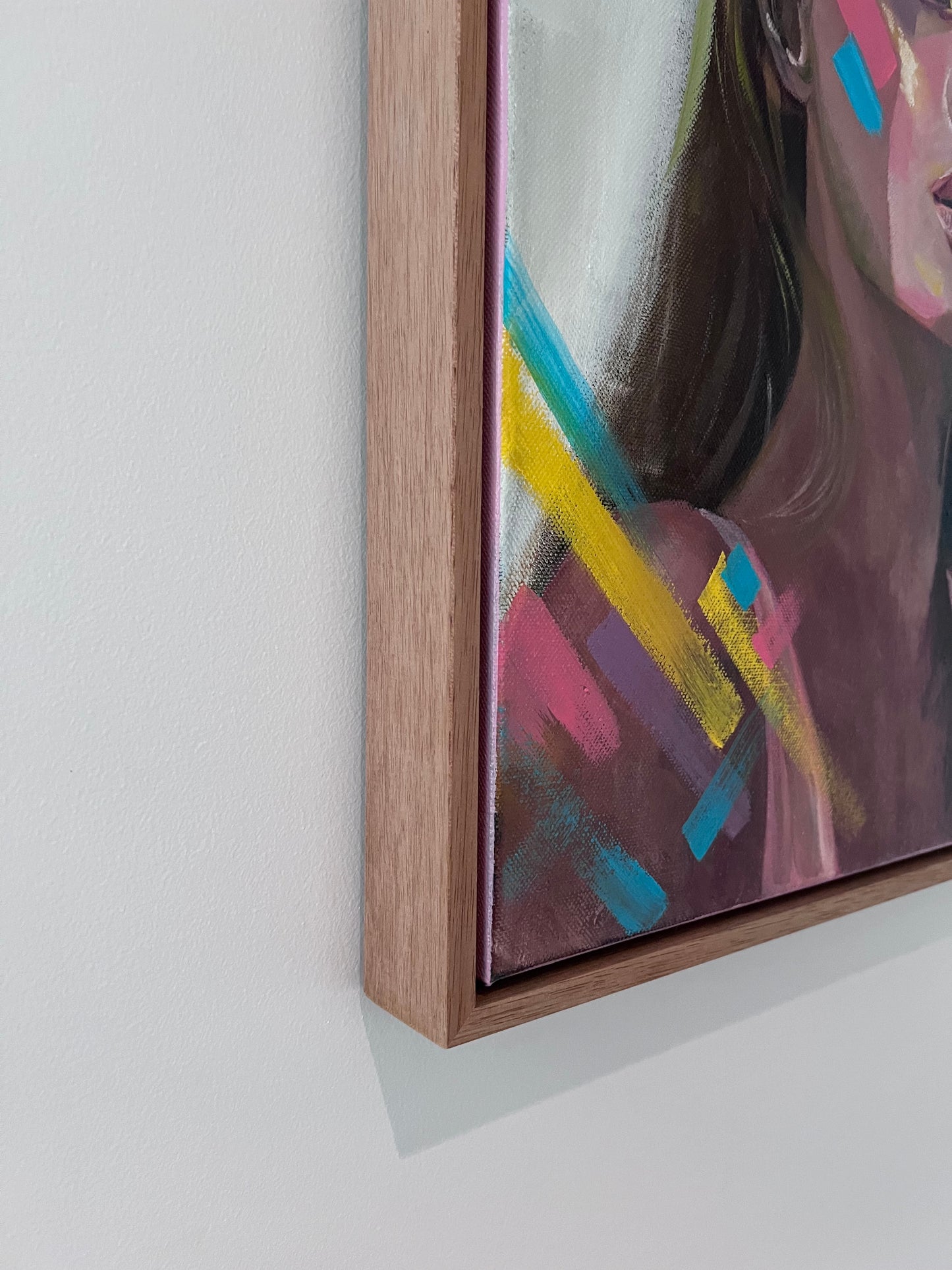 Vivid Gaze (Original On Canvas)
