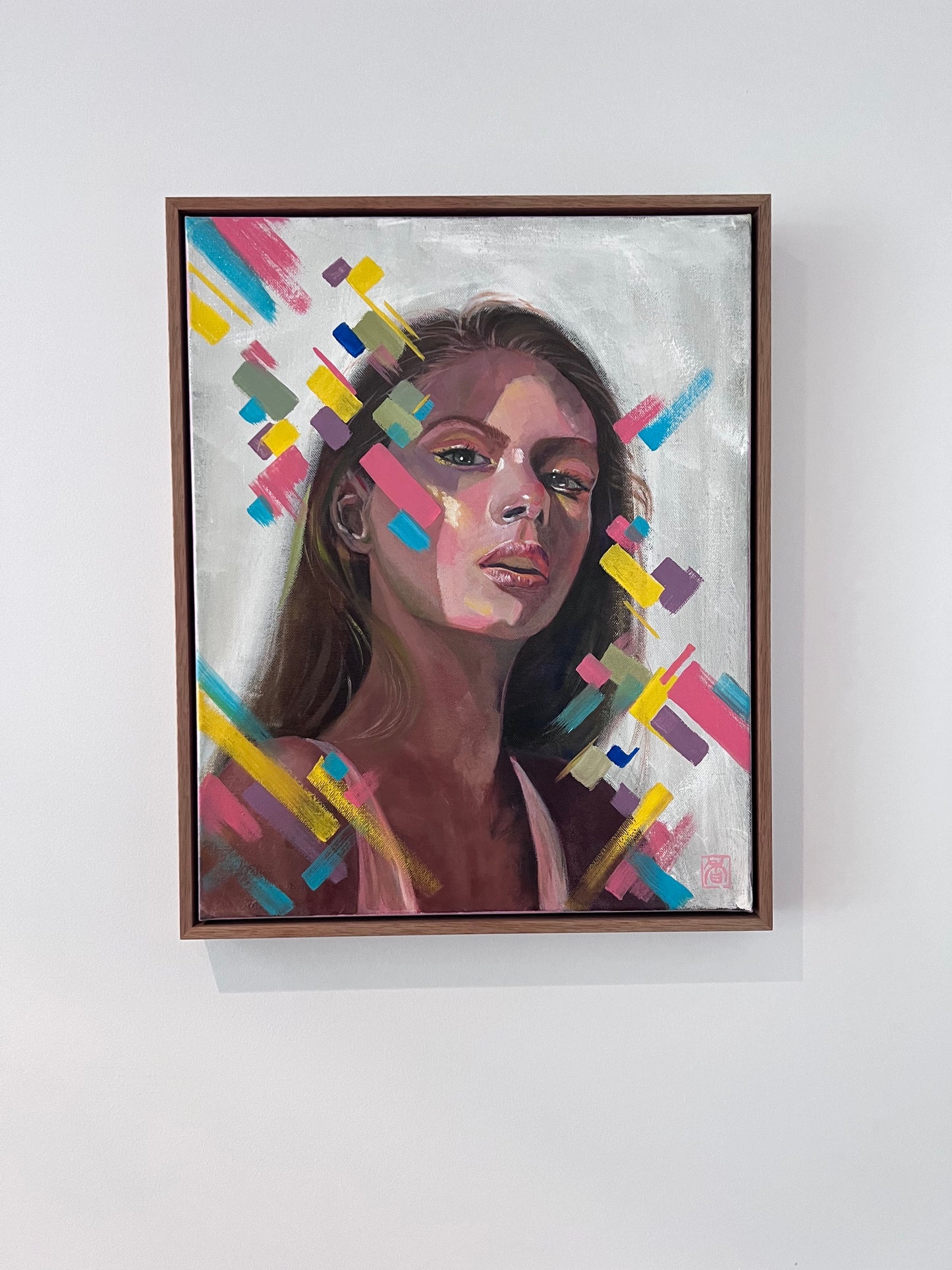 Vivid Gaze (Original On Canvas)