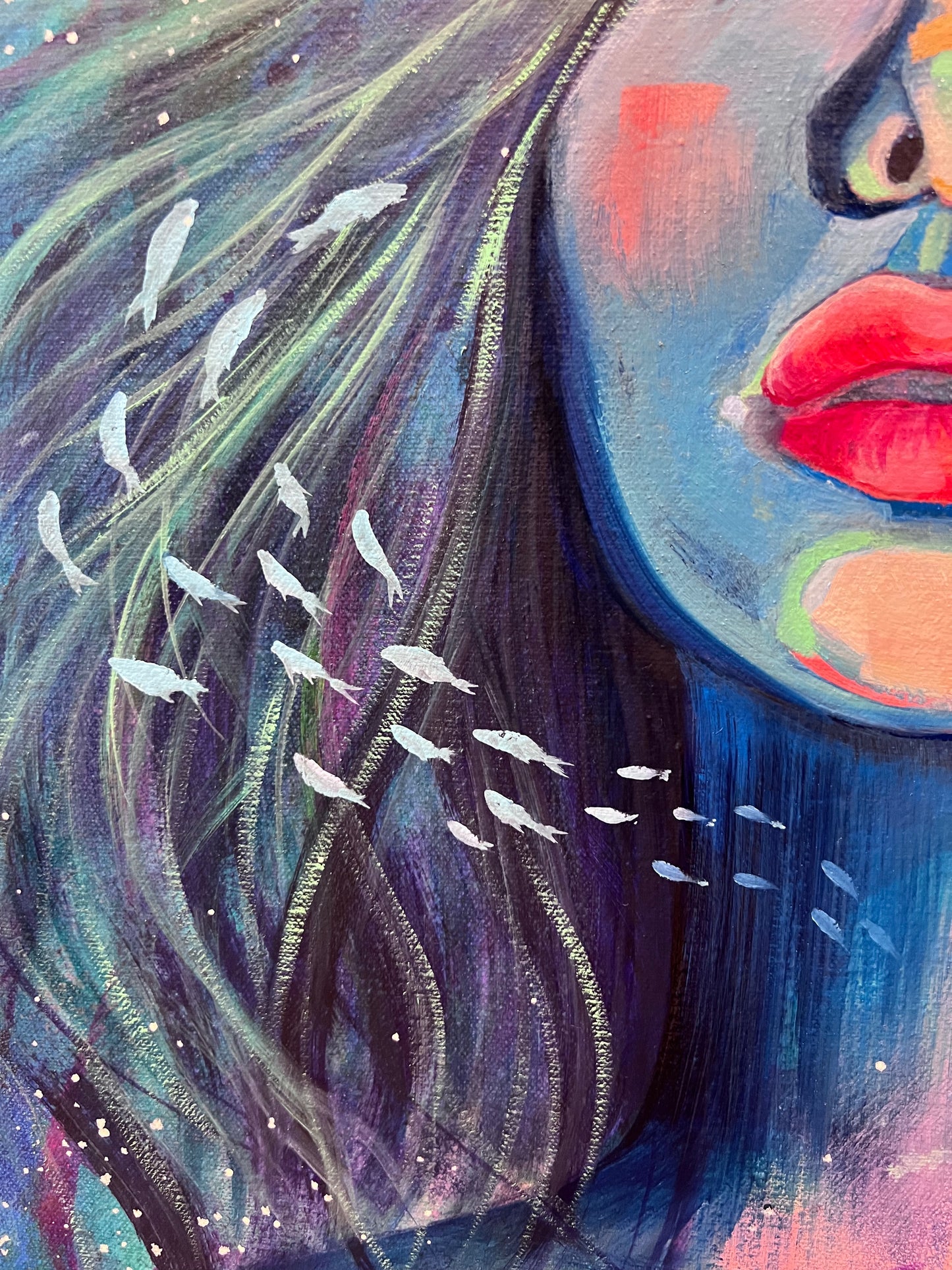 Saltwater Garden (Original On Canvas)
