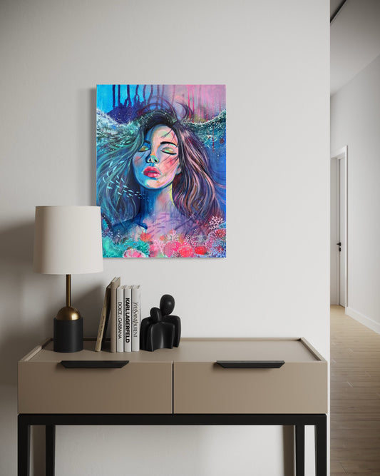 Saltwater Garden (Original On Canvas)