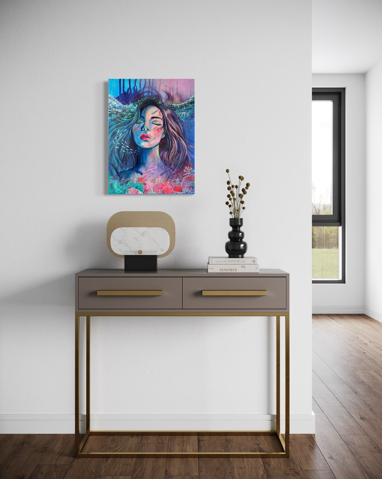 Saltwater Garden (Original On Canvas)
