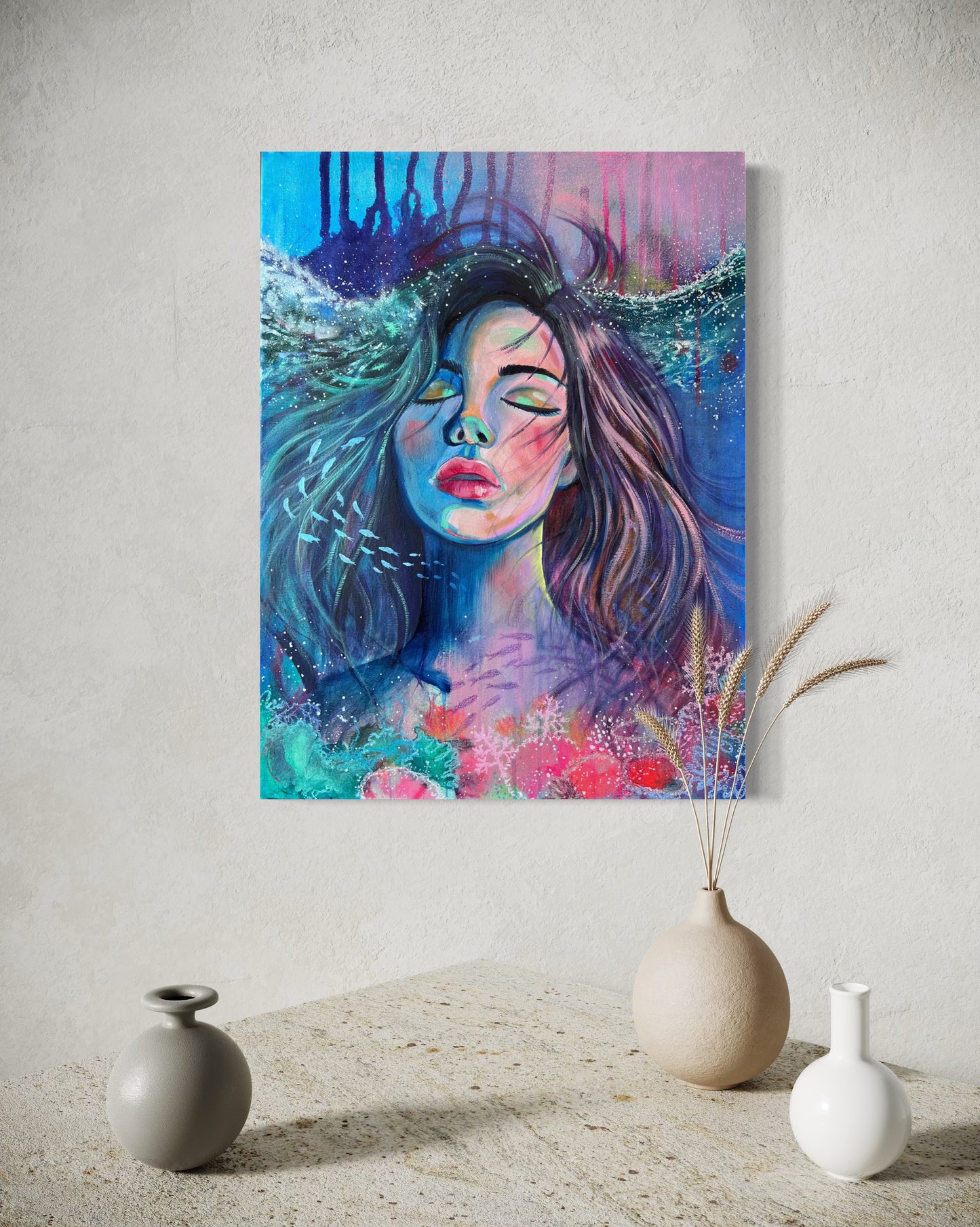 Saltwater Garden (Canvas Print)