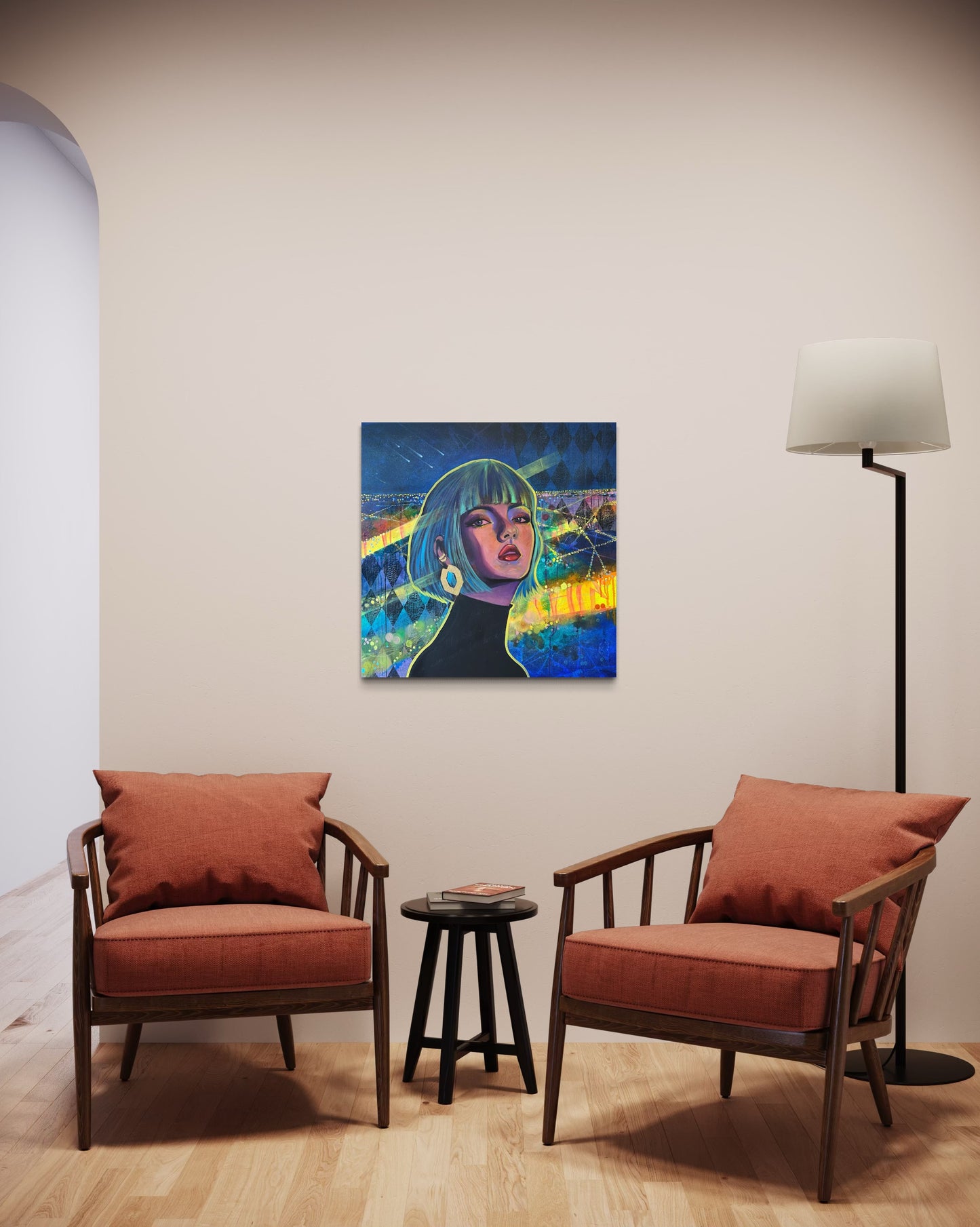 Paris Nocturne (Canvas Print)