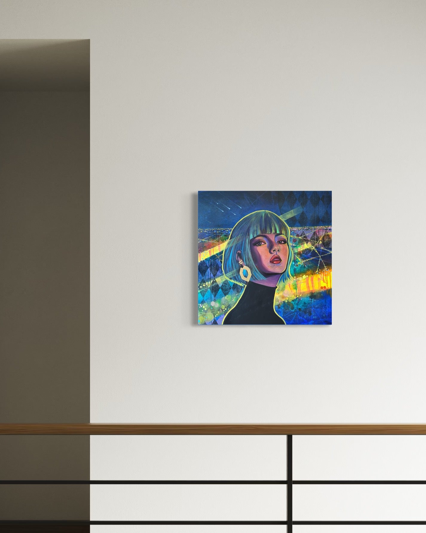 Paris Nocturne (Canvas Print)