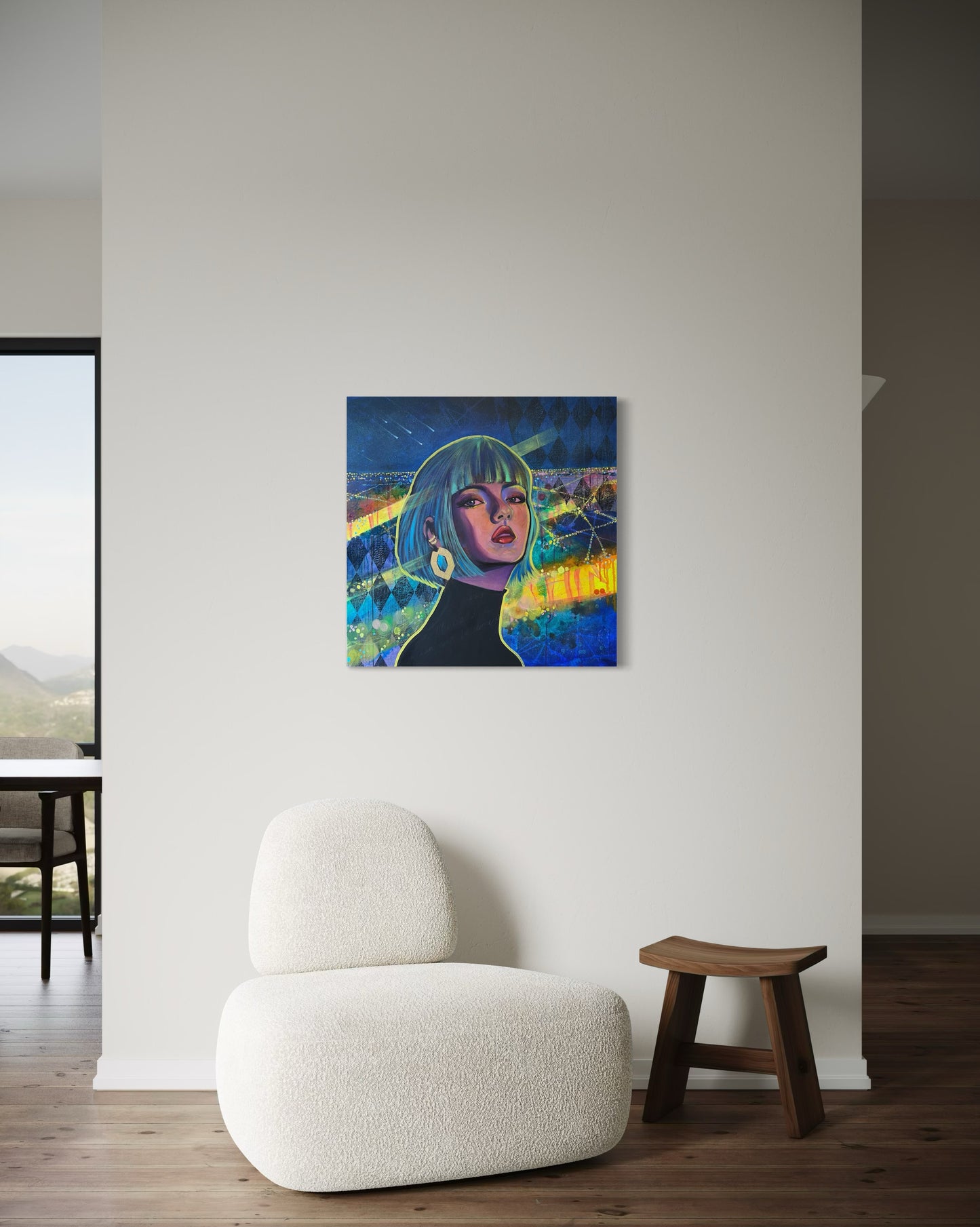 Paris Nocturne (Canvas Print)