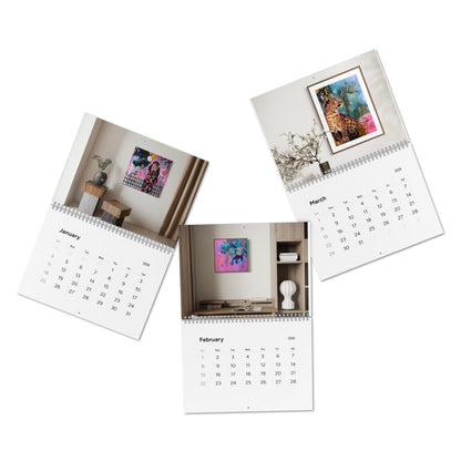 2026 Art Wall Calendar — Monthly Photo Calendar with Kaori Lockwood Art