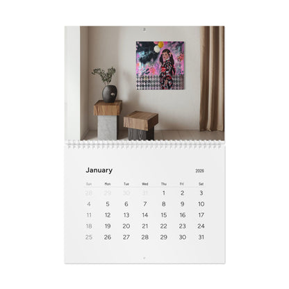 2026 Art Wall Calendar — Monthly Photo Calendar with Kaori Lockwood Art