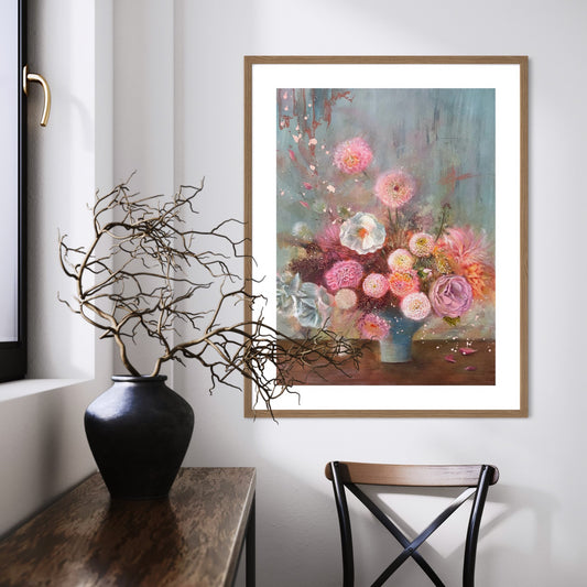 Floral Melody (Original On Paper)