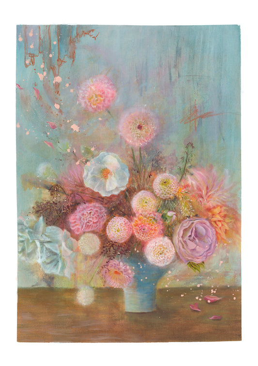 Floral Melody (Canvas Print)