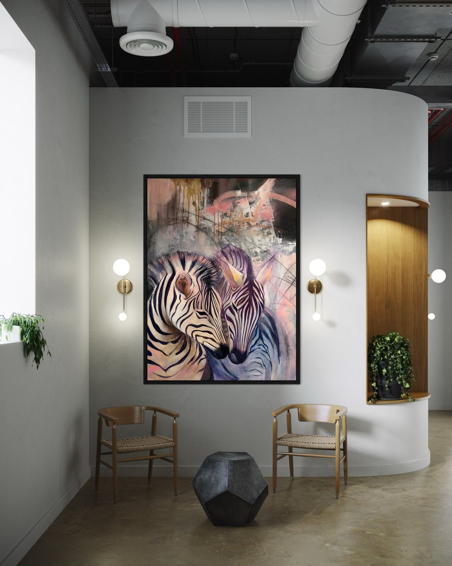 Two to Tango (Canvas Print)