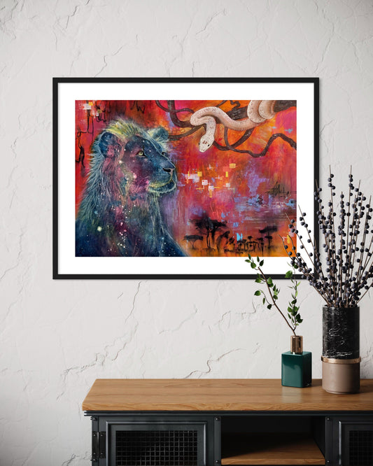 Celestial Connection (Original On Paper)