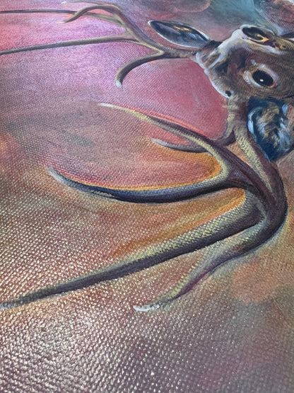Golden Grace (Original On Canvas)