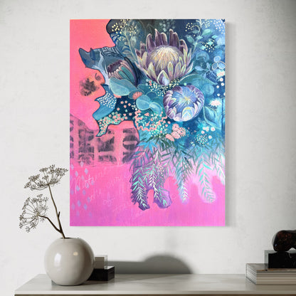 All The True Knowledge (Original On Canvas)