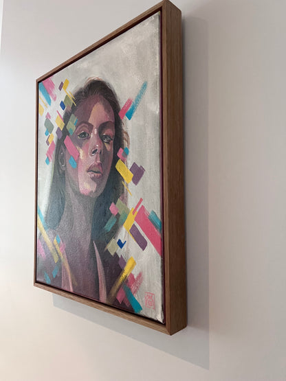 Vivid Gaze (Original On Canvas)