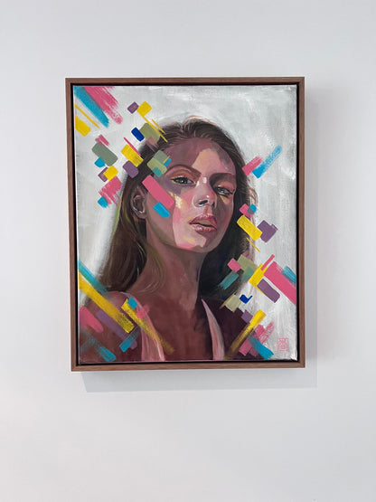 Vivid Gaze (Original On Canvas)