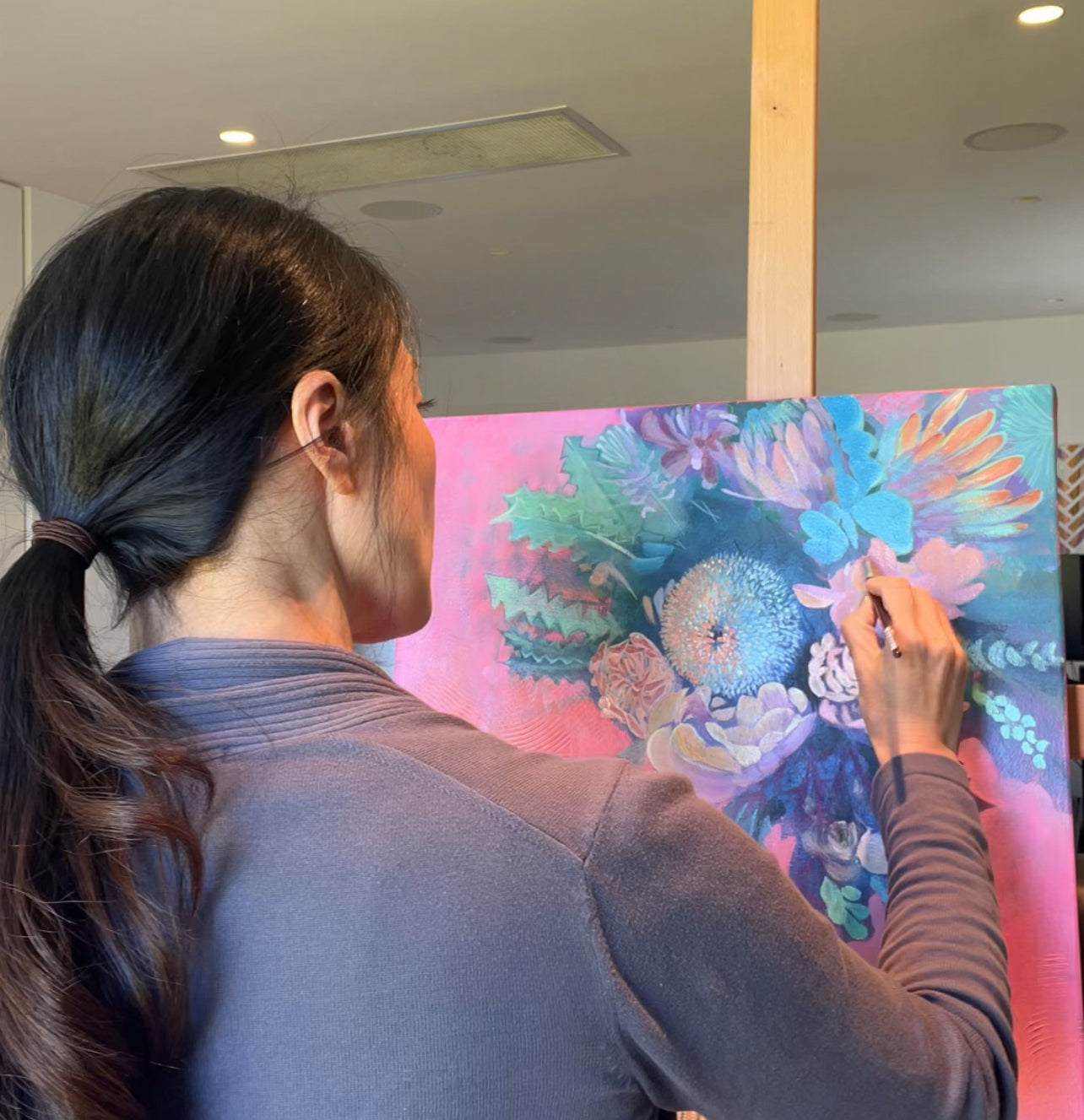 Love At The First Sight (Original On Canvas)