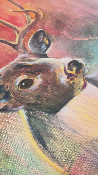 Golden Grace (Original On Canvas)